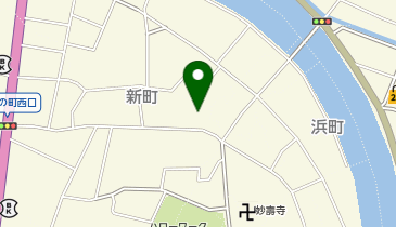 古美屋の地図画像
