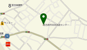 宮古島市 未来創造センター公民館の地図画像