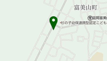 延岡市富美山地区コミュニティセンターの地図画像