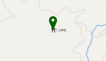 二上神社の地図画像