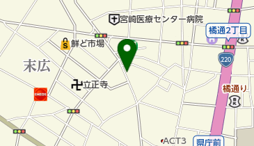 肉のびっくりやの地図画像