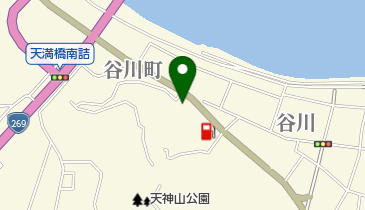 コインランドリーどるふぃん谷川店の地図画像