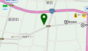 コスメティックつるの地図画像