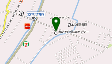日南市役所 北郷町地域振興センター 地域振興係の地図画像