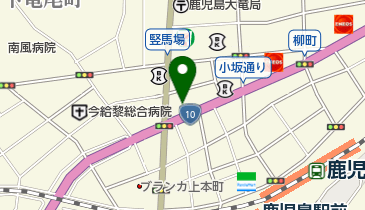 宗教法人金光教鹿児島教会の地図画像