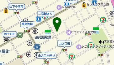 韓国料理幸の地図画像