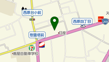 ぶんか書店鹿屋店の地図画像