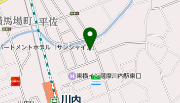 平佐西児童クラブもちのき館の地図画像