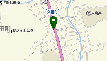 UQモバイル名瀬店の地図画像