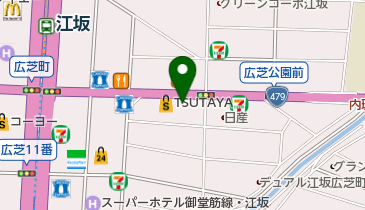 メルリックス学院大阪校の地図画像