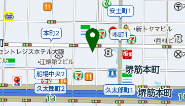 安藤パラケミー株式会社大阪支店の地図画像