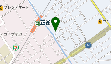 プライベートサロンフェリーチェの地図画像