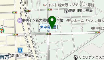 淀川個人タクシー組合の地図画像