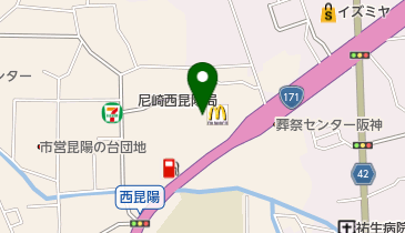 Kemari87KISHISPO尼崎店の地図画像