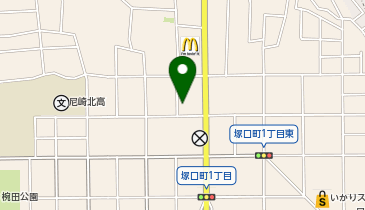 尼崎市立 立花北生涯学習プラザの地図画像