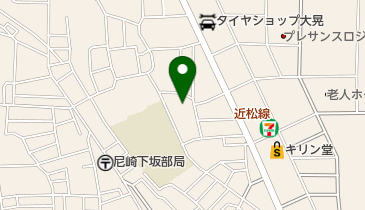 ケアパートナー尼崎の地図画像