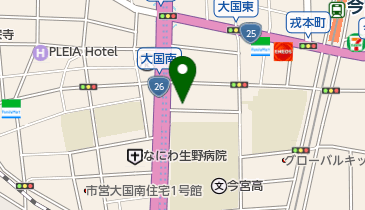 株式会社システムエイ・ブイ大阪営業所の地図画像