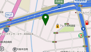 金鱗OTA旅行部大阪総部の地図画像