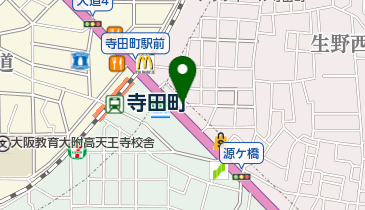 東京チカラめし寺田町店の地図画像