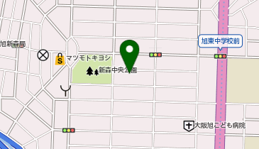 キッズ1ハート旭保育所の地図画像