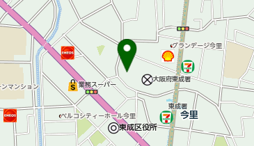 児童発達支援放課後等デイサービスこどもたちの窓Solanaひだまりの地図画像