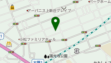 西川産業株式会社の地図画像