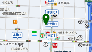 株式会社関西みらい銀行 本店の地図画像