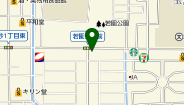 PISOLA茨木真砂店の地図画像