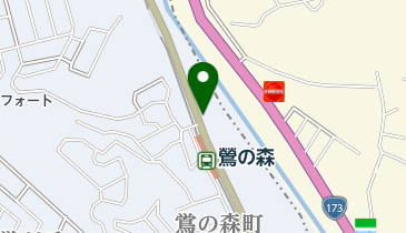 宅配クック123川西店の地図画像