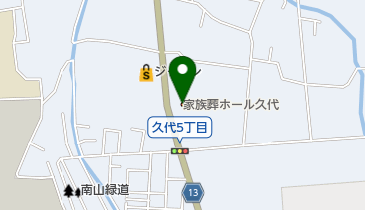 フラワータイムの地図画像