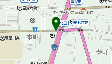 かさねや寝屋川店の地図画像