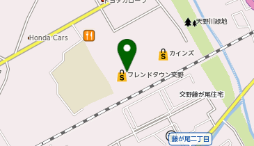 カーブスフレンドタウン交野の地図画像