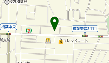 すずらん薬局 くずは店の地図画像
