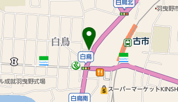 健康麻雀サークルさくらの地図画像