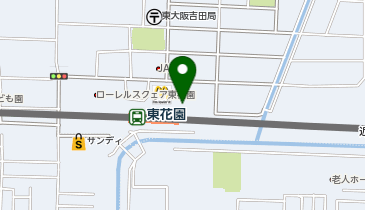 NSI花園スイミングスクールの地図画像