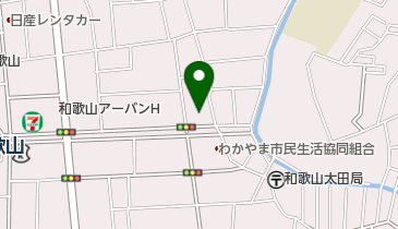 和歌山労働基準監督署 方面の地図画像