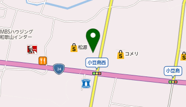 ホンダオートテラス和歌山北インターの地図画像