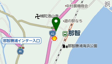 和歌山東漁業協同組合 那智支所の地図画像