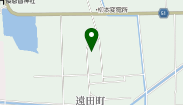 オザキプラスチック天理工場の地図画像