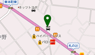 カラオケJOYJOY東近江八日市店の地図画像