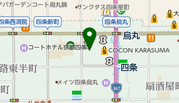 京都府旅行業協同組合の地図画像