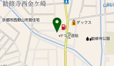 京都市 勧修寺公園の地図画像