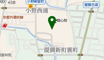 有限会社萬善 山科店の地図画像