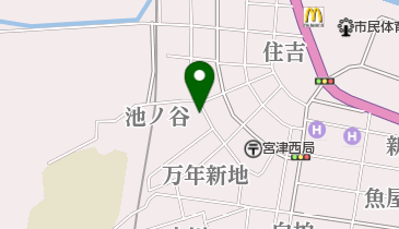 松ケ岡公民館の地図画像