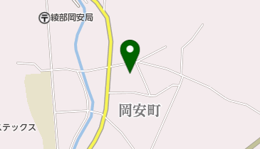 綾部市消防団 西八田分団詰所の地図画像