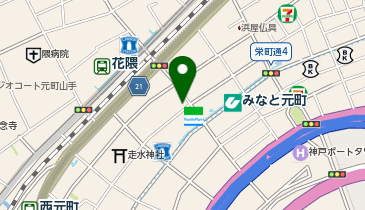 毎日新聞 神戸販売」(神戸市中央区-社会関連-〒650-0022)の地図