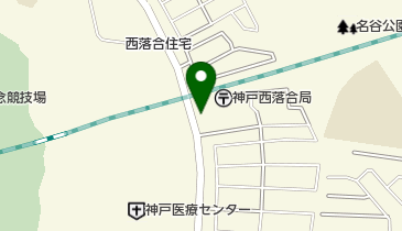 神鉄食彩館オオクボ落合店の地図画像