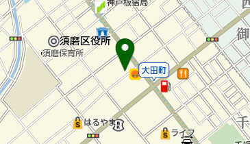 神戸調剤薬局の地図画像