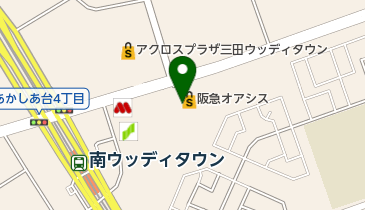 コスモチャイルド保育園・三田園の地図画像