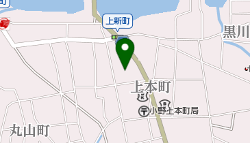 上本町公民館の地図画像